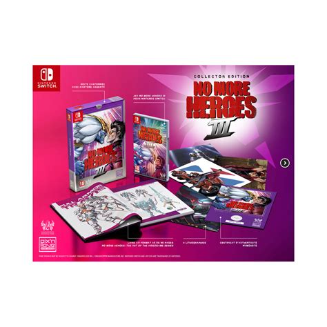 Trader Games No More Heroes Iii 3 Collector Edition 2500 Ex Switch Euro New Pix N Love