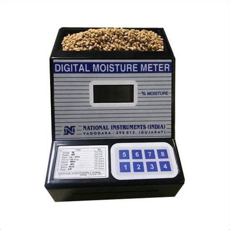 Digital Grain Moisture Meter At Best Price In Vadodara National Marketing