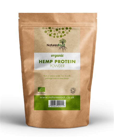 Organic Hemp Protein Powder Natures Root