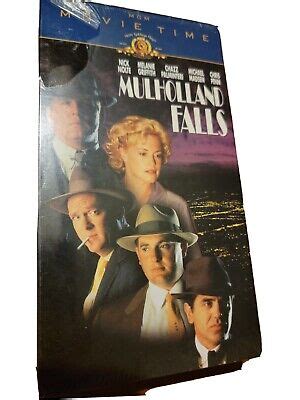 Mulholland Falls Vhs With Nick Nolte And Melanie Griffith Movie