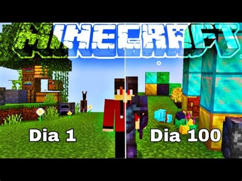 SOBREVIVENDO 1OO DIAS EM APENAS UM BLOCO NO MINECRAFT 1 19 YouTube