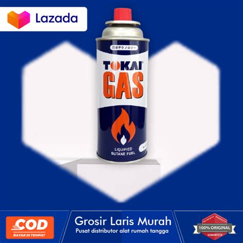 Refill Gas Kompor Portable Butane Gas Tokai Lazada Indonesia