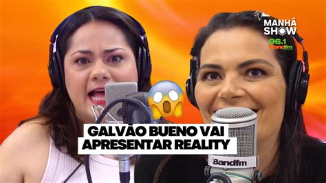 Galvão Bueno vai apresentar reality sobre narradores e o prêmio assusta