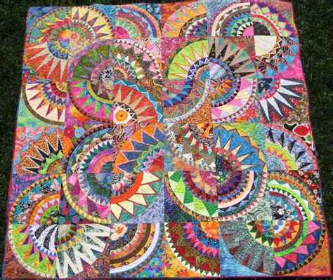 Karen Stone Patterns Elaine Poplin Creative Artist Colorful Quilts