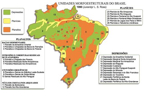 Mapa De Relevo Mapa