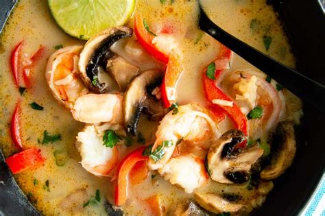 Spicy Thai Shrimp Soup Recipe West Via Midwest