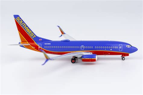 Southwest Boeing 737 700 N251WN Scimitar Canyon Blue Livery NG Models