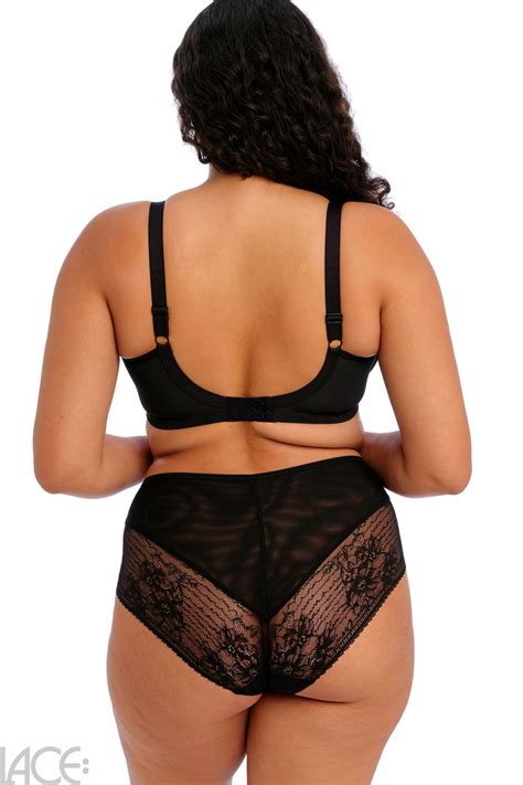 Elomi Kendra Full Brief Black Lace Lingerie
