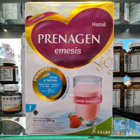 Jual PRENAGEN EMESIS RASA STRAWBERRY VANILLA COKLAT PROMO BUN 200gr