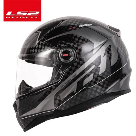 Original Ls2 Ff396 Carbon Fiber Motorcycle Helmet Ls2 Ct2 Full Face Helmets Casco Casque Moto No