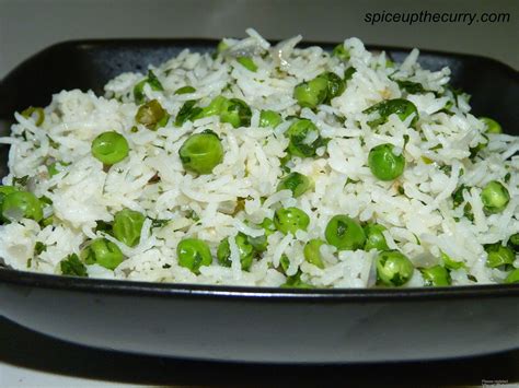 Peas Pulao Instant Pot Matar Pulao Spice Up The Curry Recipe