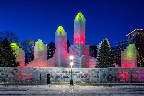 2018 Winter Carnival Ice Palace St Paul Mn Joe Mamer Photography