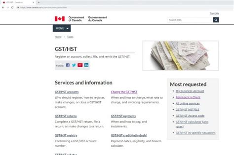 charge gst hst   remote services virtual heights accounting