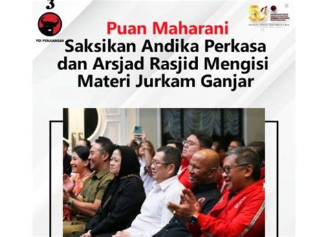 Jadi Pembicara Dalam Pelatihan Jurkam Capres Pdip Jenderal Andika