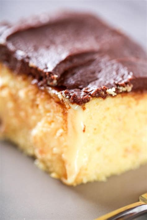 Boston Cream Poke Cake Recipe