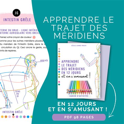 Cahier dactivités Apprendre le trajet des méridiens Les 12