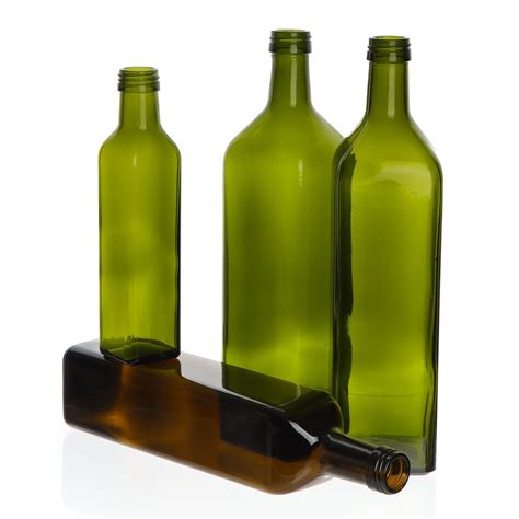 Food Grade Ml Ml Ml L Empty Square Antique Green Olive Oil