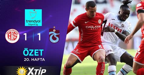 Résultat Antalyaspor Trabzon 1 1 la 20e journée de Süper Lig 2023