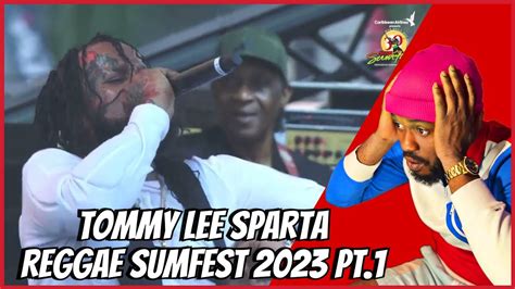 Tommy Lee Diss Alkaline Brawling At Reggae Sumfest 2023 Part 1