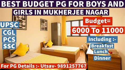 Pg In Mukherjee Nagar Delhi Pg Rent In Mukherjee Nagar Cheapest Pg