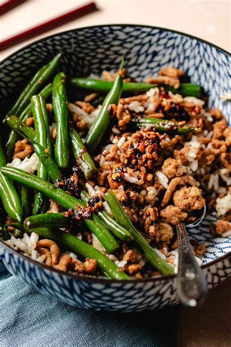 Ground Chicken Stir Fry With Green Beans Healthy Flavorful