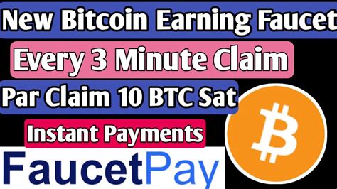 New Bitcoin Earning Website 2022 Claim 10 BTC Sat Every 3 Minute