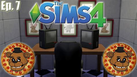 The New Freddy Fazbears Pizzeria The Sims 4 Fnaf Theme Ep 7 Youtube