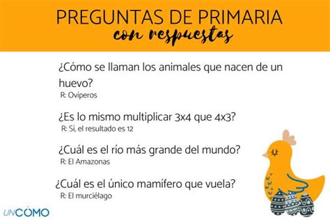 100 PREGUNTAS De PRIMARIA Con Respuestas Divertidas Y Capciosas