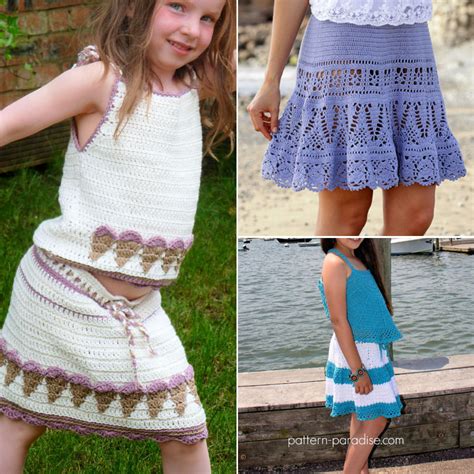 Free Crochet Skirt Patterns For Everyone Its Overflowing