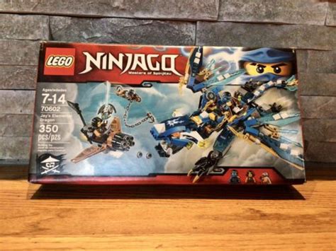 Lego Ninjago Masters Of Spinjitzu Jays Elemental Dragon Sealed