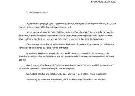 Lettre De Motivation Contrat De Professionnalisation Logistique