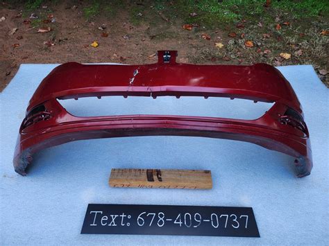 Lincoln Mkz Front Bumper Cover Oem Dp Oem No