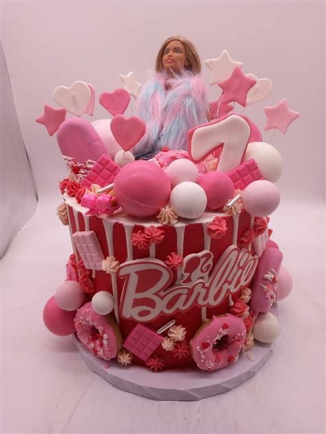 Barbie Barbie Birthday Cake Barbie Cake Barbie Birthday Party