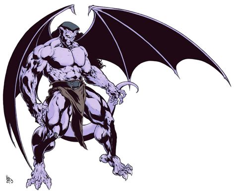 Gargoyles Goliath Color By Garnabiuth On Deviantart