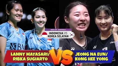 Lanny Tria Mayasari Ribka Sugiarto Vs Jeong Na Eun Kong Hee Yong