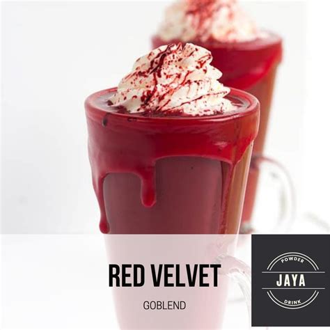 Jual Bubuk Minuman RED VELVET 1Kg Bubuk Rasa RED VELVET Powder