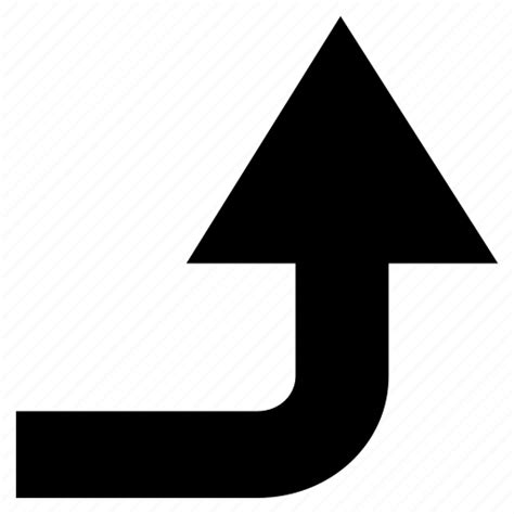 Arrow Direction Down Hint Right Turn Turn Up Icon Download On