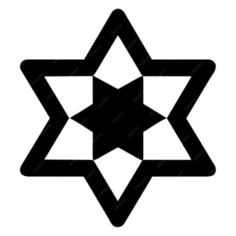 Premium Vector Five Sided Star Pictogram