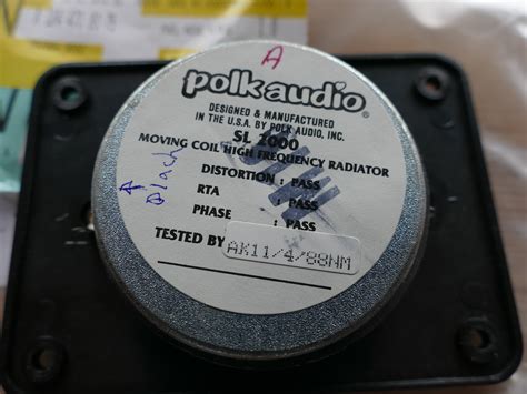 Monitor 10 Tweeter Replacement Polk Audio Forum