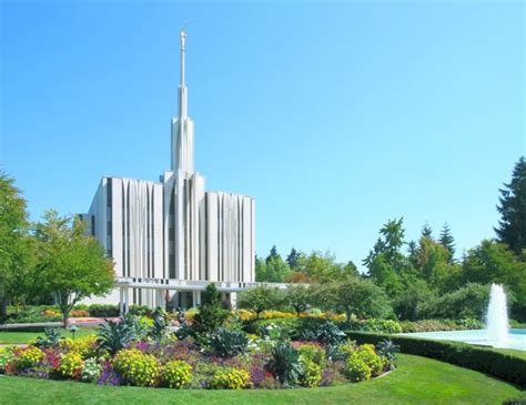 Seattle Washington Temple Picture