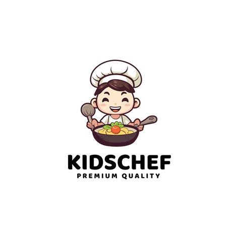 chef logo on white background. Vector illustration for tshirt, website ...