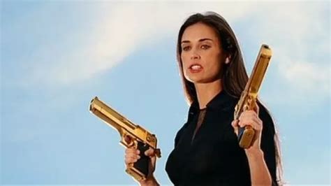 Desert Eagle Gold Gun of Madison Lee (Demi Moore) in Charlie's Angels ...