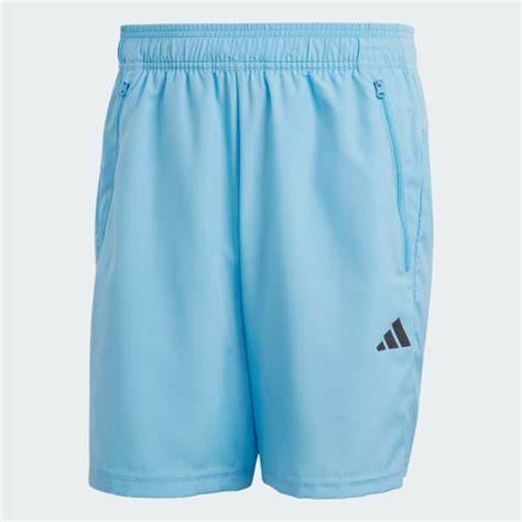 Adidas Train Essentials Woven Training Shorts Blue Free Delivery