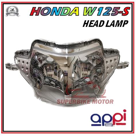 HONDA Wave125S W125S Head Lamp APPI Shopee Malaysia