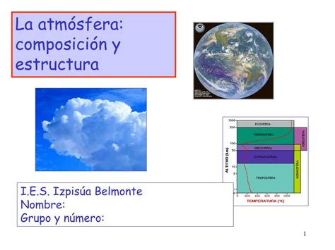 Ppt La Atm Sfera Composici N Y Estructura Powerpoint Presentation