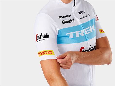 Damska Wy Cigowa Koszulka Rowerowa Santini Trek Segafredo Replica