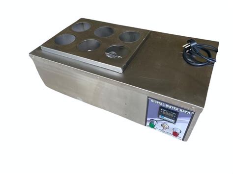 Stainless Steel Automatic Digital Water Bath Double Wall 220 V Ac At