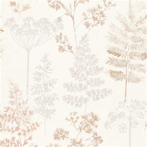 Papier peint intissé HOLLY coloris nude MURS