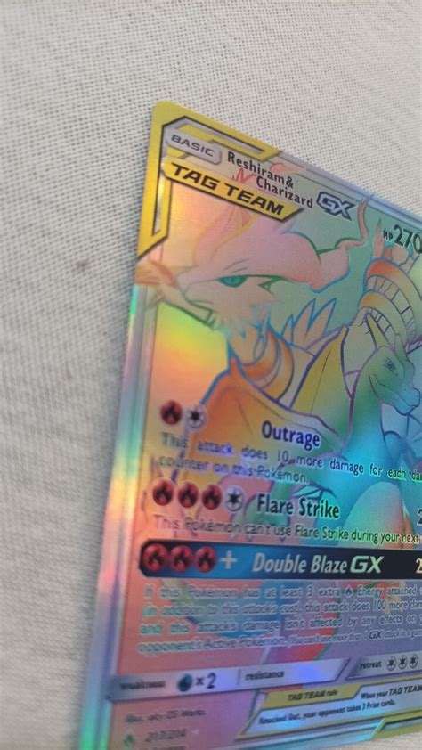 Reshiram Charizard Gx Secret Rare Bytom Kup Teraz Na