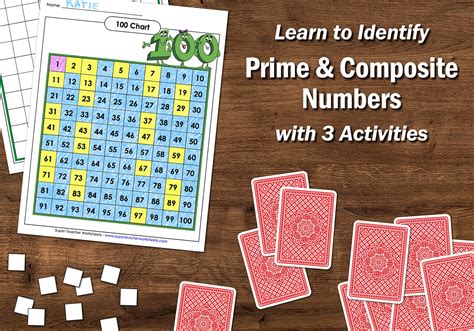 Prime Numbers And Composite Numbers Activities